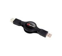 Hamlet cavo USB retrattile 1,2 metri con adattatori
