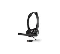 Hamlet Cuffie microfono filo Smart Headset Black HHEADMUS
