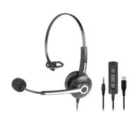 Hamlet Cuffie Professionali HHEADM-CJM RENOVA CUFF.BUS.MONO MIC.USBC-JACK