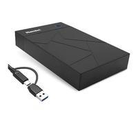 Hamlet Dock Station Box per Hard disk SATA 3 5 USB-C e USB-A Nero