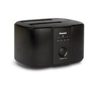 Hamlet Docking Station Con Doppio Alloggio Per Collegare Anche A PC Acceso Hard Disk Sata I/II/III Sia Da 2 5 Che 3 5 . Interfaccia Hi-Speed USB HXDD2535CLN
