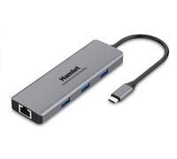 Hamlet HDKC-PD200 docking station Con cavo USB 3.2 Gen 1 (3.1 Gen 1) Type-C Grigio - Nouvo