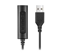 Hamlet HHEADA-UA adattatore di genere da cavo USB-A 3,5mm Nero - Nouvo