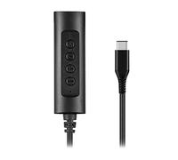 Hamlet HHEADA-UC adattatore di genere da USB-C a 3,5mm Nero - Nouvo