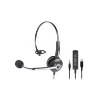 HAMLET HHEADM-CJM CUFFIA PROFESSIONALE MONOAURALE CON MICROFONO USB-C JACK 3,5 M