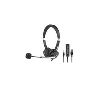 HAMLET UJS- CUFFIA BUSINESS MIC USB/JACK HHEADM-UJS