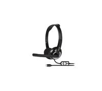 Hamlet HHEADMUS-C cuffia e auricolare Cablato A Padiglione Musica e Chiamate USB