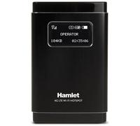 Hamlet HTSPT4GLTE - Router portatile Hot Spot 4G LTE portatile. Download 100 Mbps / Upload 50 Mbps. Display OLED