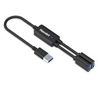 Hamlet Hub USB 3.0 Black 2 porte XHUB 02UA 5GY