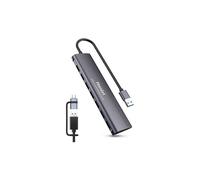 Hamlet Hub USB 3.0 Gray 7 porte XHUB 07A3CX