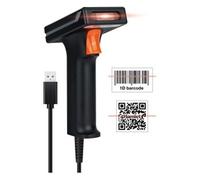 Hamlet Lettore barcode per codici lineari e bidimensionali Black HBCS2D120U