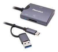 Hamlet Lettore schede memoria SD e MicroSD Memory Reader Gray XZR101 AC30