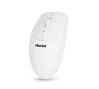 Hamlet Mouse USB #VALORE! Ottico 1000 DPI 2 tasti e scroll Bianco