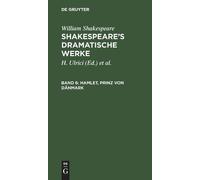 Hamlet, Prinz von Dänmark (Copertina rigida)