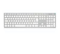 Hamlet Tastiera Wireless XKKITA-MCBT SILVER BOARD BLUETOOTH PC/APPLE