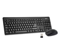 Hamlet Wireless Desktop kit mouse, tastiera italiana wireless 2.4 GHz con nano r
