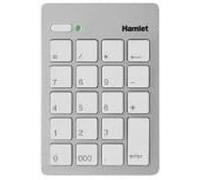 Hamlet XKPADUSV Tastierino Numerico Usb Silver Bianco