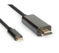 Hamlet XVAUC-HDM4K20 Cavo video e adattatore HDMI Tipo A USB Type-C da 2 m (Standard) Nero - Nouvo