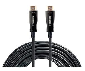 Hamlet XVCHDM-AOM50 cavo HDMI 50 m HDMI Type A (Standard) Nero - Nouvo