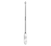 Hammacher Micro cucchiaio, ovale, doppio, lunghezza 150 mm, dimensioni 7 mm x 5 mm