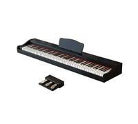 Hammer-action Keyboards Digital Piano 88 Key Weighted Keyboard Piano Built-in Speakers Full Size Electric Piano For Beginner Adults With Triple Pedal And MIDI Connecting(Black)