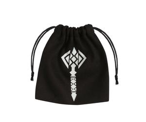 HAMMER BLACK-GLOW IN THE DARK DICE BAG by Q WORKSHOP