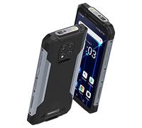 Hammer Construction Argent, Rugged Smartphone, IP69 impermeabile, 6000 mAh Batteria, Dual SIM, 16 Mpx, 4G LTE, Android 12, Schermo 6"
