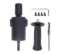 Hammer Drill Chuck Adapter - Wear-Resistant Tight Fit Tool, Electric Drill To Hammer Conversion Head with Enhanced Grip, Reliable Attachment, Essential Accessory for Concrete Wall Home Repair
