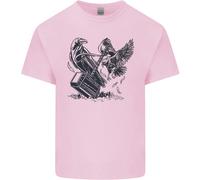 Hammer E Raven Vikings Maglietta Bambini Ragazzi Ragazze