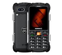Hammer H Forge LTE - Telefono cellulare esterno senza contratto, batteria da 3000 mAh, 32 GB, display IPS da 2,4", tasti grandi, torcia, fotocamera da 2 MP, radio FM, USB-C, Dual SIM, IP68/MIL-STD