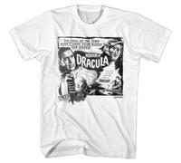 Hammer Horror - Horror Di Dracula Bianco E Nero - Manica Corta - Uomo - T-Shirt