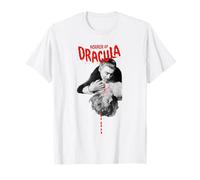 Hammer Horror of Dracula Art Christopher Lee Halloween Maglietta