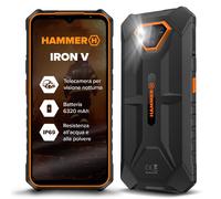 Hammer Iron V 6GB/64GB Telefono Indistruttibile, Camera 50 MP + Visione Notturna