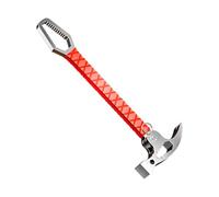 Hammer mit Klaue - gehärteter Stahl, Handwerkzeug | Universalhammer mit rutschfestem Griff, vielseitiges Werkzeug für Möbelmontage Automechanik Dacharbeiten Camping Nägelziehen Demontage