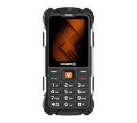 Hammer Power Plus telefono cellulare per esterni senza contratto, batteria da 3000mAh, 32 GB, display IPS da 2,8", tasti grandi, torcia, fotocamera da 2 MP, radio FM, USB-C, NanoSIM, IP68/MIL-STD-810H