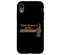 Hammer Pun Humor per gli amanti degli strumenti e papà pratici Custodia per iPhone XR