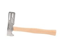 Hammer Roofing martello professionale Accacota a copertura multifunzionale con manico ergonomico per la costruzione del tetto riparazione in legno strumento durevole