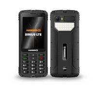 HAMMER Sirius LTE Cellulare per Anziani con Tasti 4G, 7000 mAh, IP69, SOS | Telefono rugged indistruttibile, funzione powerbank, GPS, Dual SIM VoLTE, MIL-STD-810H, display 3,5 pollici, torcia LED