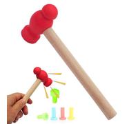 Hammer Toy Educational Mallet - Simulation Maintenance Tool Game Supplies | Portable Fake Hammer for Boys Girls Home School Living Room Bedroom