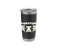 Hammerhead Shark Exam Joke Smetti di guardare le mie risposte Bicchiere termico in acciaio inox doppia parete