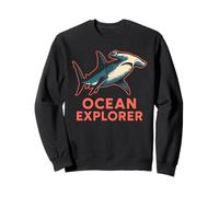 Hammerhead Shark Ocean Explorer Surf's Up - Spiaggia da uomo Felpa
