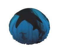 Hammerhead Sharks Print Shower Essentials Cofano per donne, grande fascia elastica lavabile, cuffia da bagno avvolgente per capelli da doccia