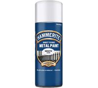 Hammerite Argento Direct To Ruggine Spray Asciugatura Rapida Metal Vernice 400ml