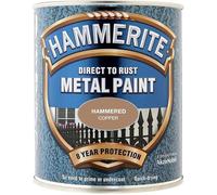 Hammerite Copper Vernice Lucida Protettiva Per Metallo Da Esterno 250ML 750ML