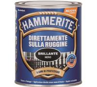 Hammerite Smalto Direttamente sulla Ruggine – Brillante, Martellato, Ferromicaceo