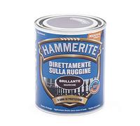 Hammerite Smalto Direttamente sulla Ruggine Brillante/Martellato/Ferromicaceo 0,75 l