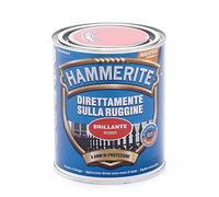 Hammerite Direttamente Sulla Ruggine Brillante Rosso 0.75 l
