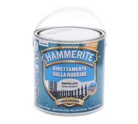 Hammerite Direttamente Sulla Ruggine Martellato Grigio Argento 2.5 l