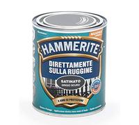 Hammerite Direttamente Sulla Ruggine Satinato Grigio Scuro 0.75 l