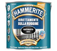 Hammerite Direttamente Sulla Ruggine Satinato Nero 2,5 L